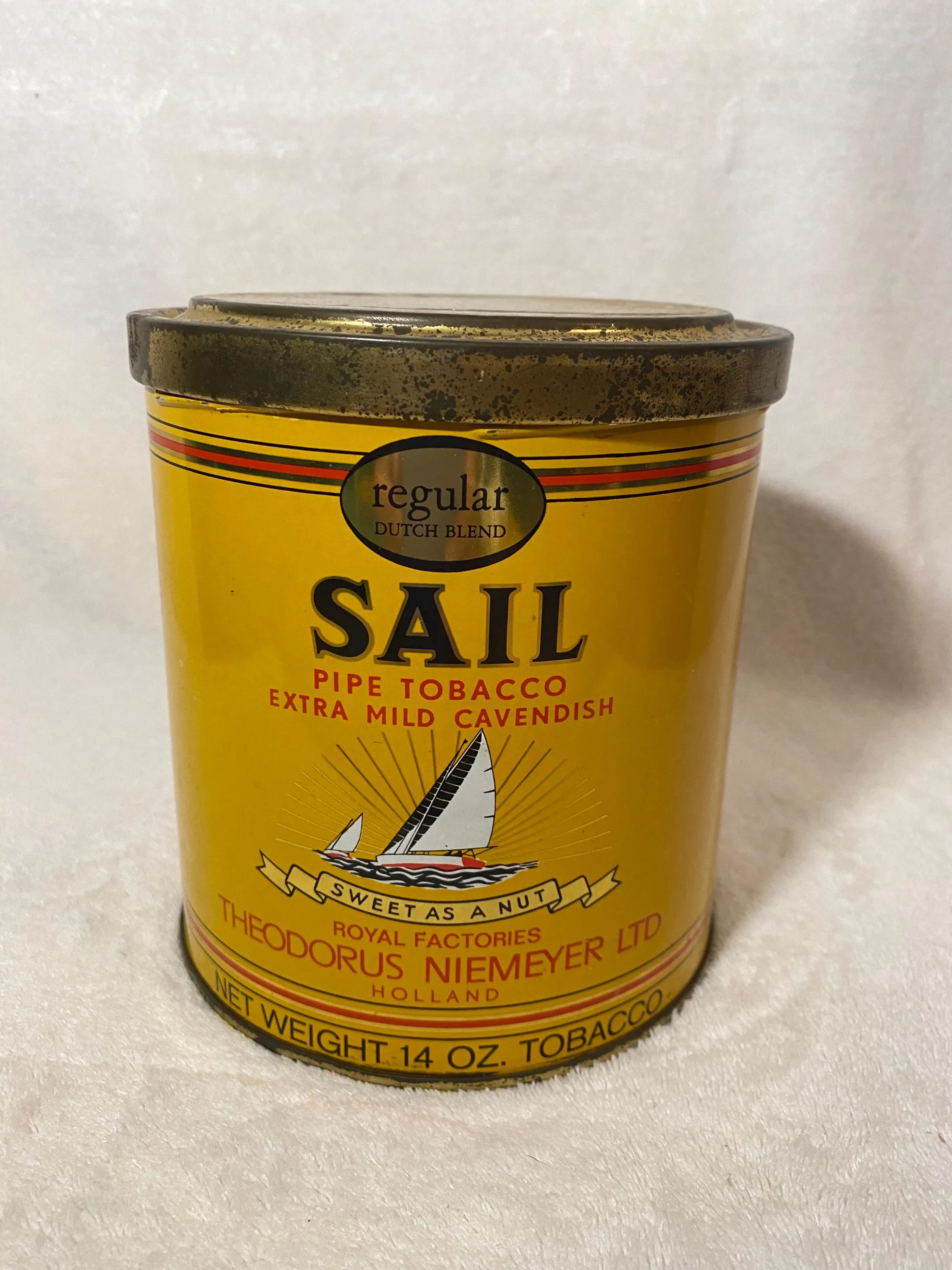Vintage Sail Tobacco Tin - Etsy