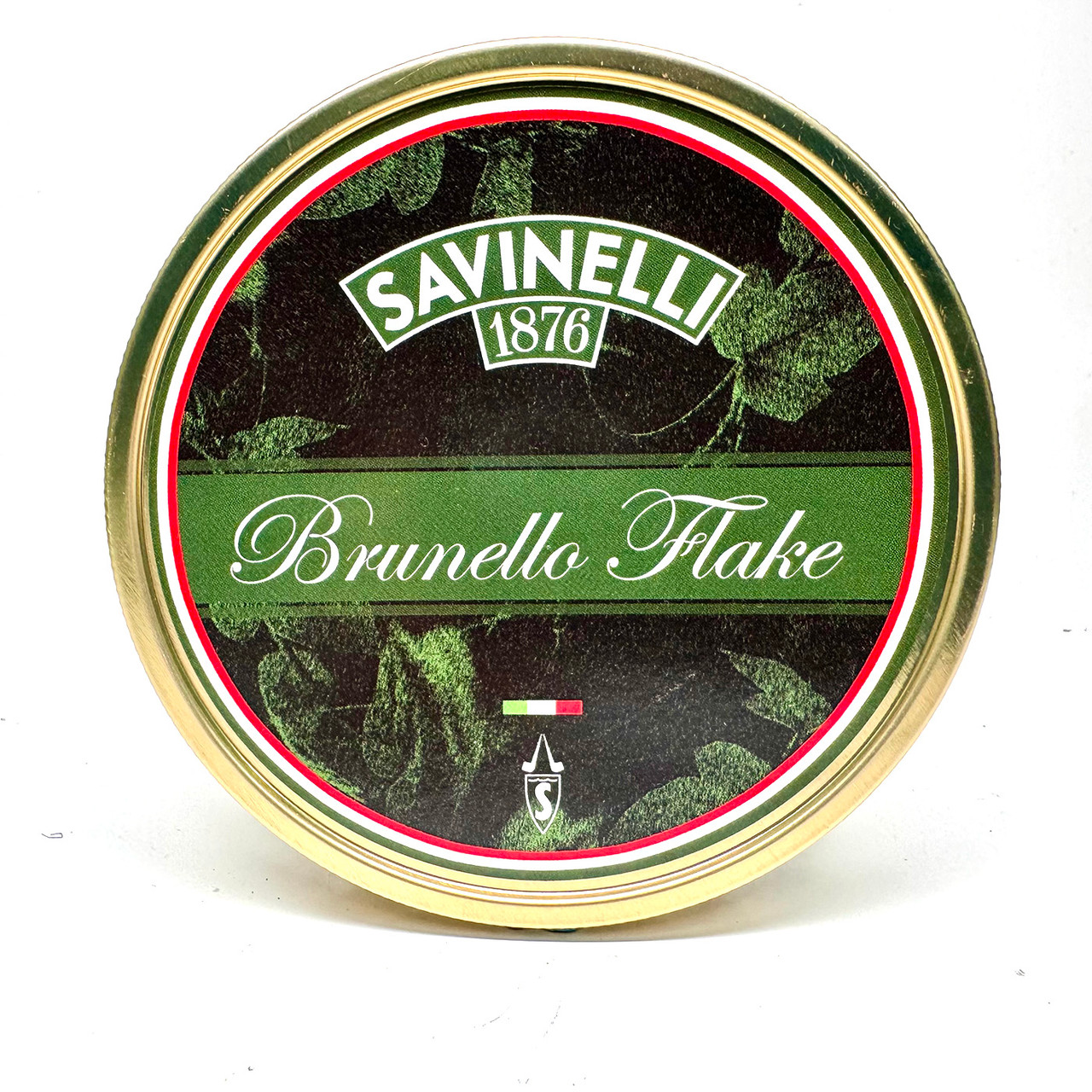 Savinelli Brunello Flake 100g Tin Pipe Tobacco