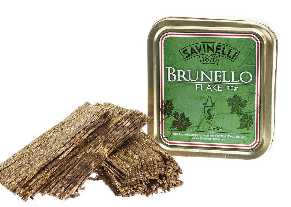 Savinelli Brunello Flake 100gr Tin | pennsouls
