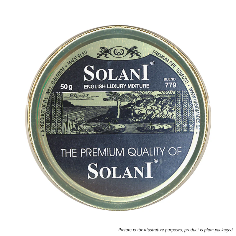 Solani Blend 779 English Luxury Mixture Pipe Tobacco — Goodfellas Cigar ...
