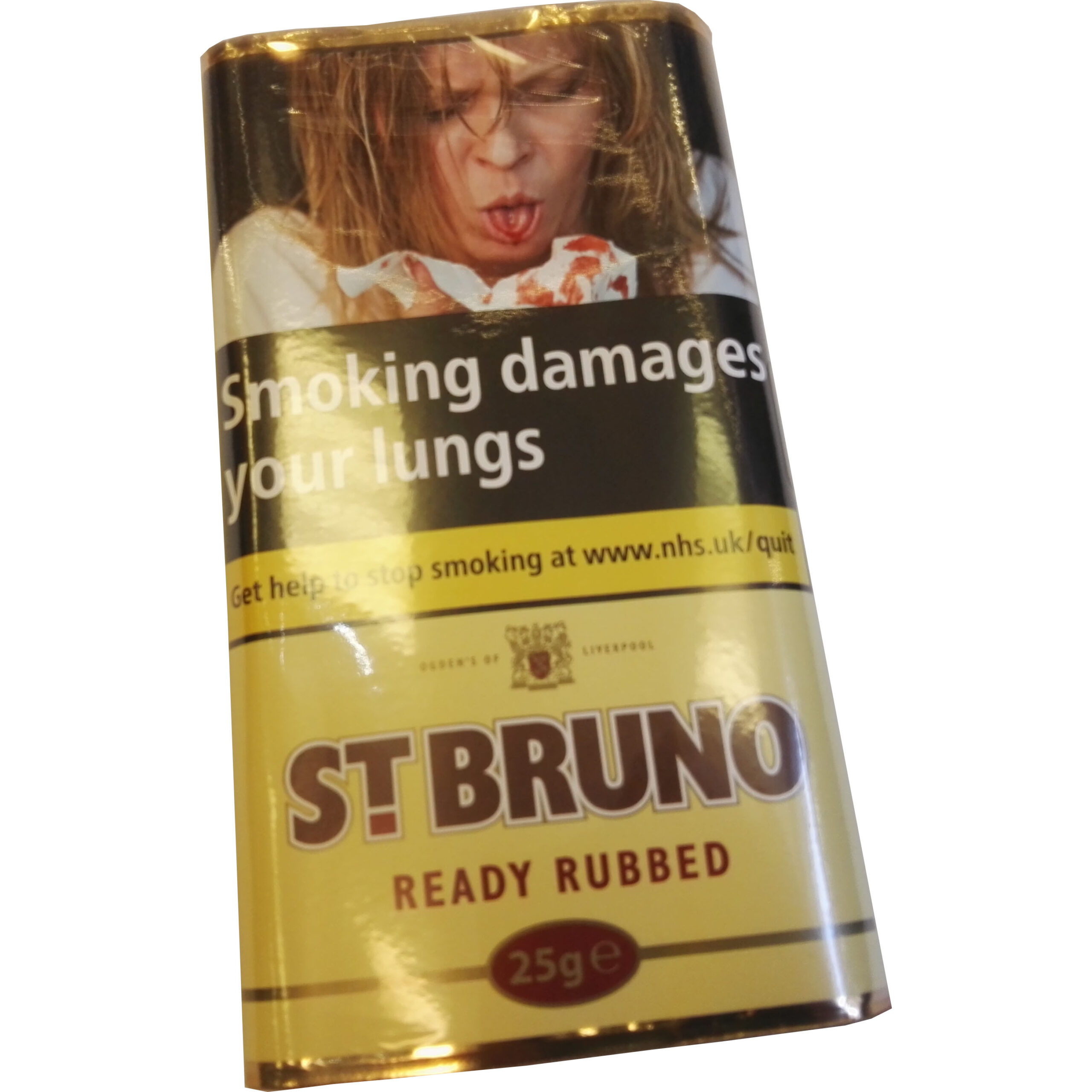 Ogdens St Bruno - Ready Rubbed 25g | Gauntleys