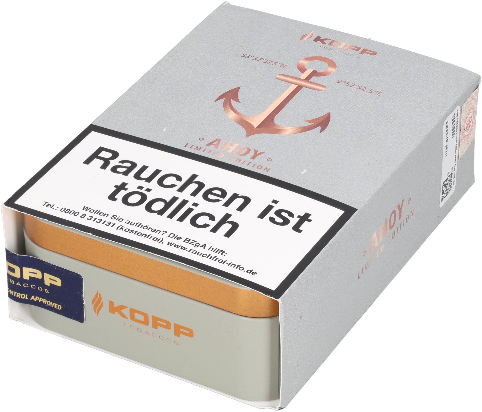 Kopp Kopp 限量版：阿霍伊 煙絲資料