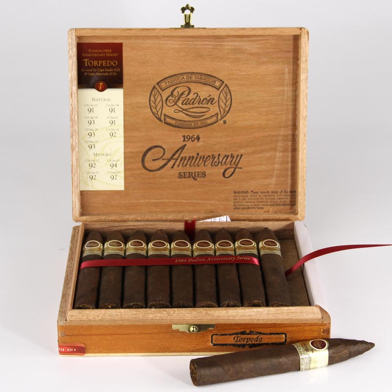 Padron 1964 Torpedo Maduro 1/20 | ExcaliburCigars