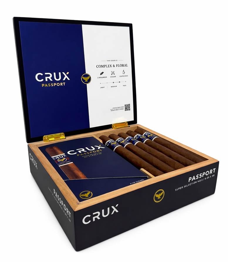 Crux Passport 2026升级版5月发布 改用厄瓜多尔哈瓦那茄衣