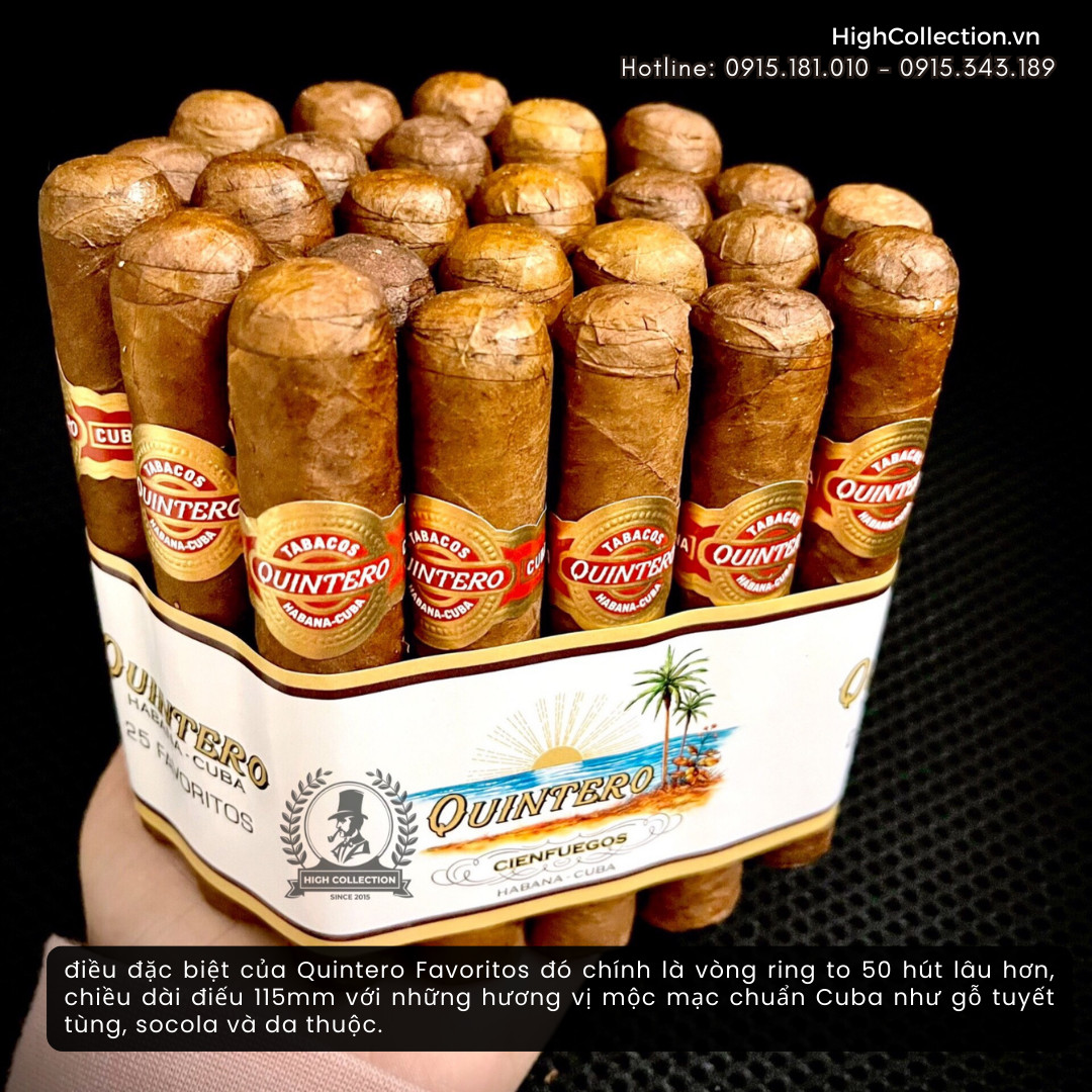 Cigar Quintero 25 Favoritos - High Collection