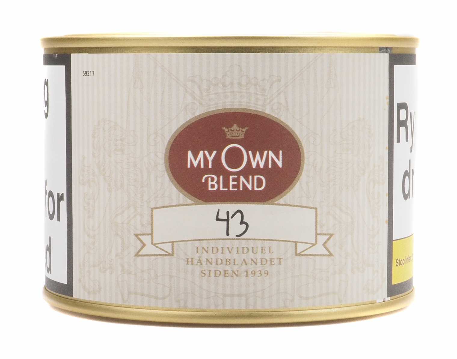 My Own Blend 43 号 烟丝资料