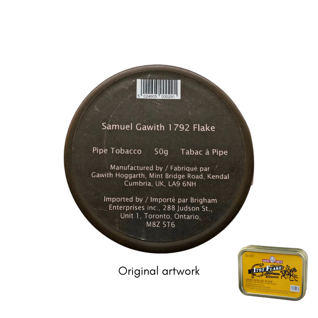 Samuel Gawith 1792 Flake - City Cigar Emporium