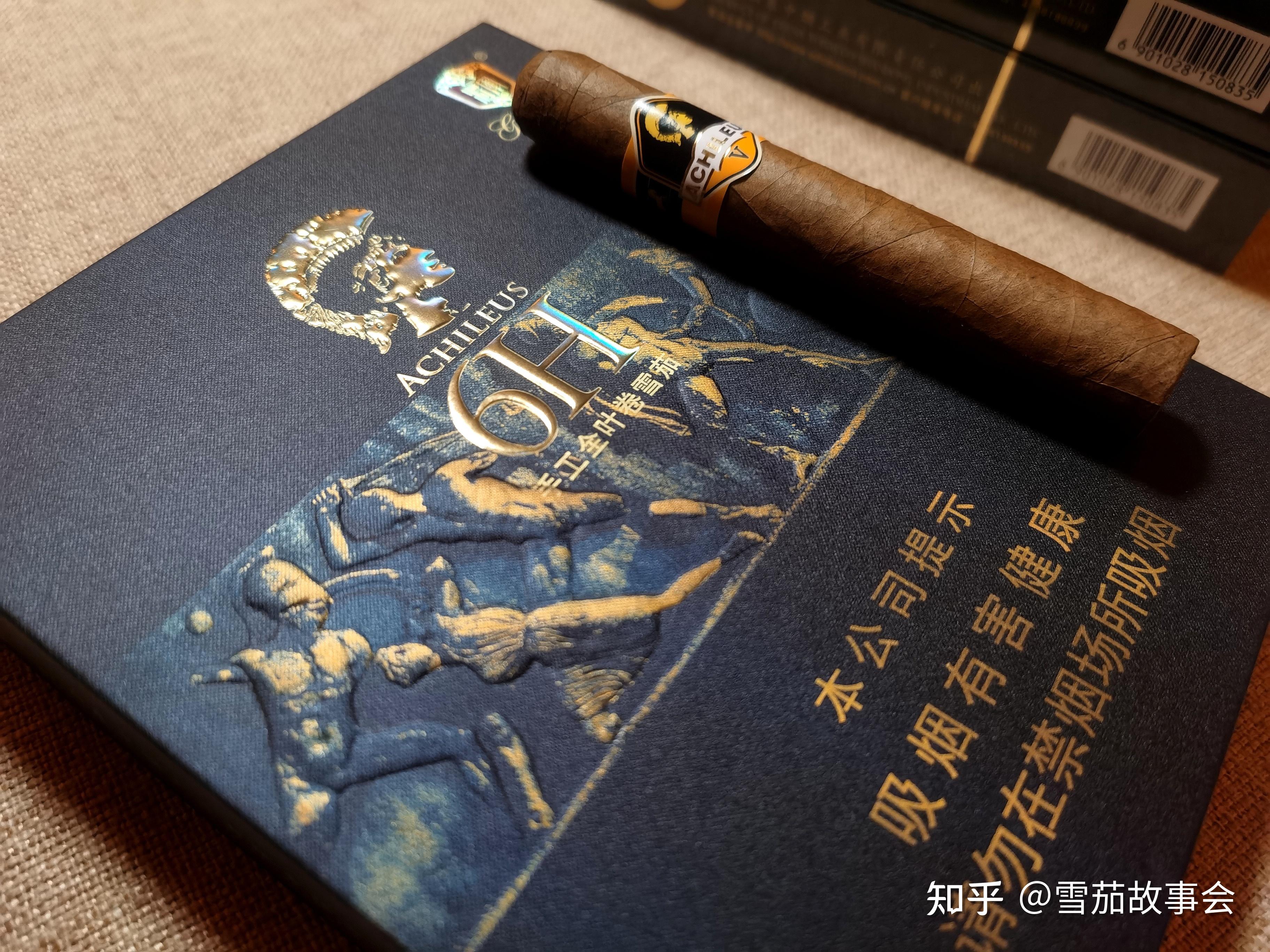 中式雪茄介绍：泰山雪茄 将军战神6H General Achileus 6H - 知乎