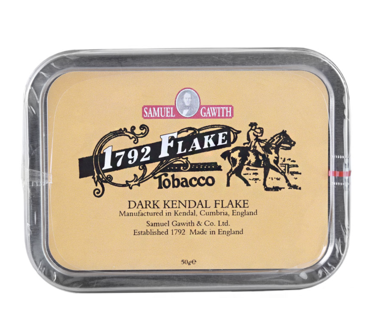 Samuel Gawith 1792 Flake 50g tin - Boswell Pipes