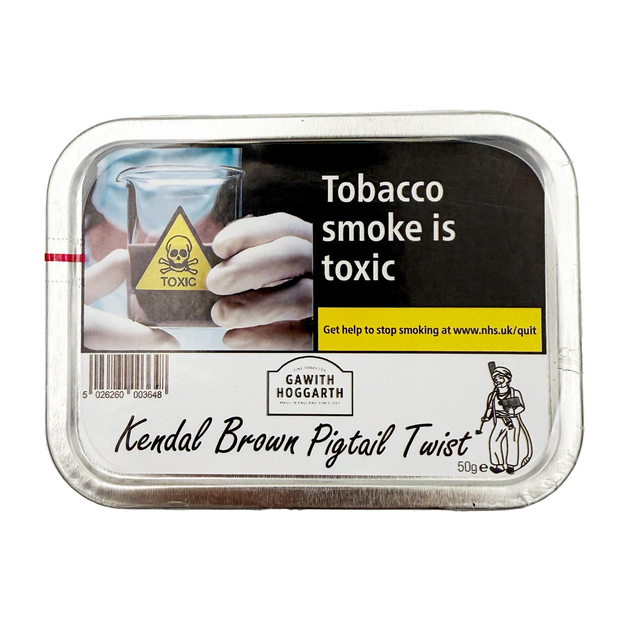 Gawith Hoggarth Kendal Brown Pigtail Twist - 肯德尔棕辫子