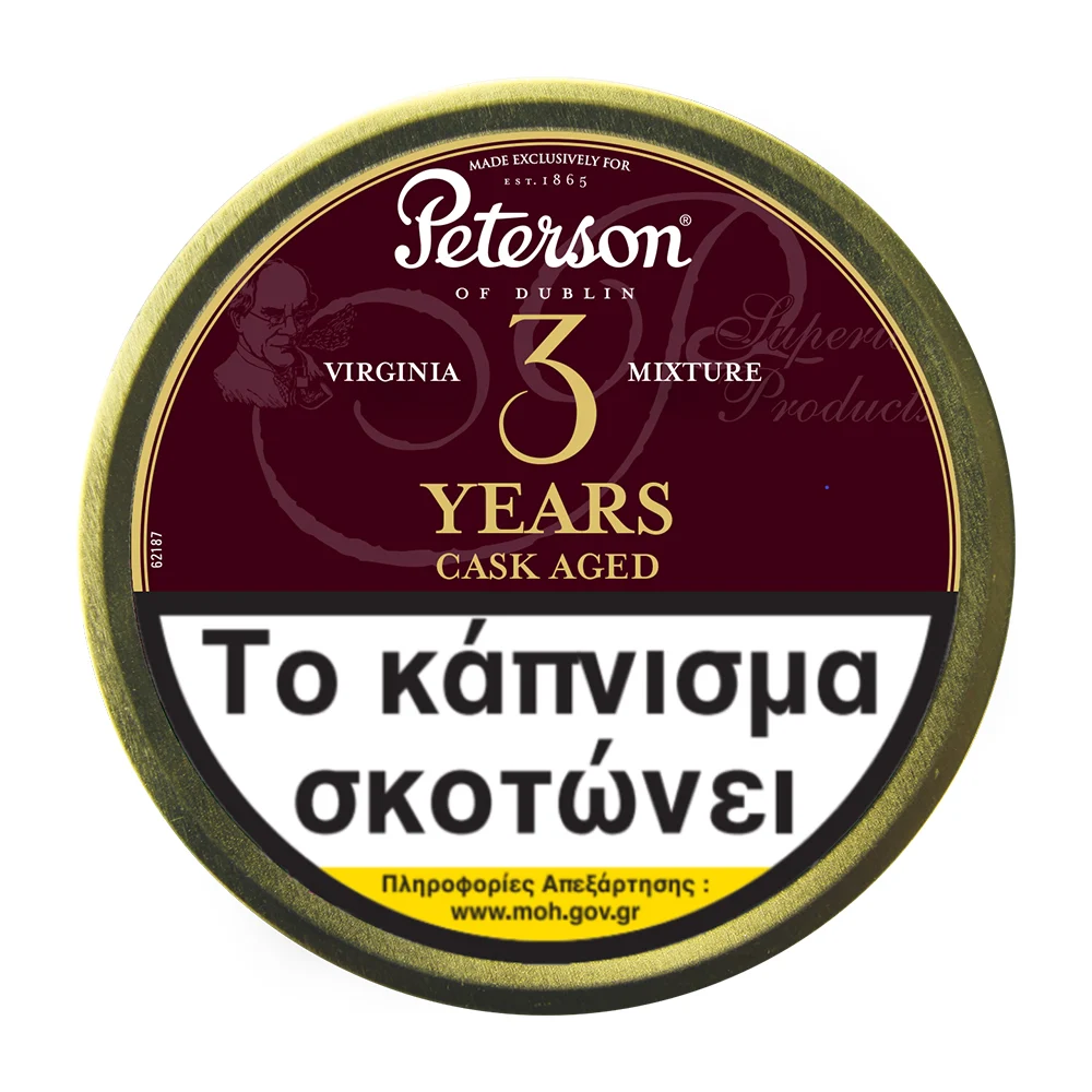 Peterson 3 Years Cask Aged Virginia Mixture - 3 年酒桶陈酿弗吉尼亚混合