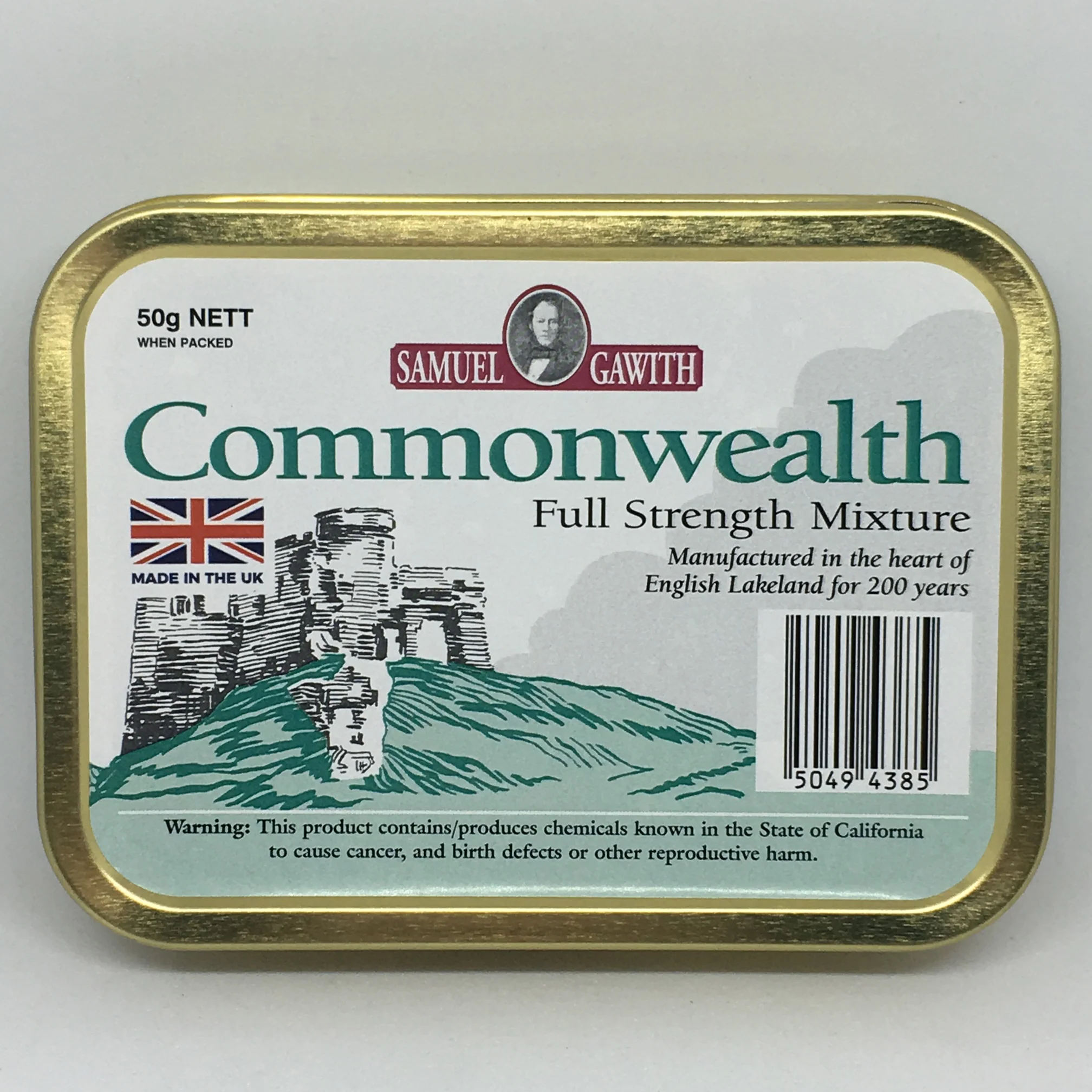 Samuel Gawith Samuel Gawith Commonwealth - 联邦 烟丝资料