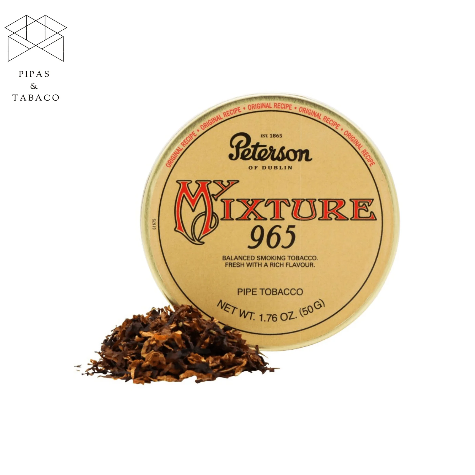 Peterson: My Mixture 965 50g - Pipas & Tabaco