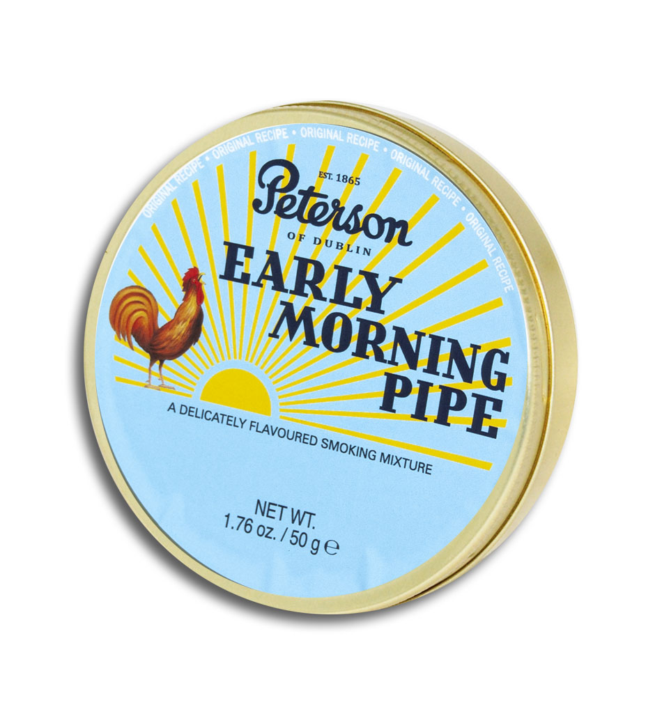 Peterson Early Morning Pipe 1.76 oz Tin (50g) - CDM Cigars