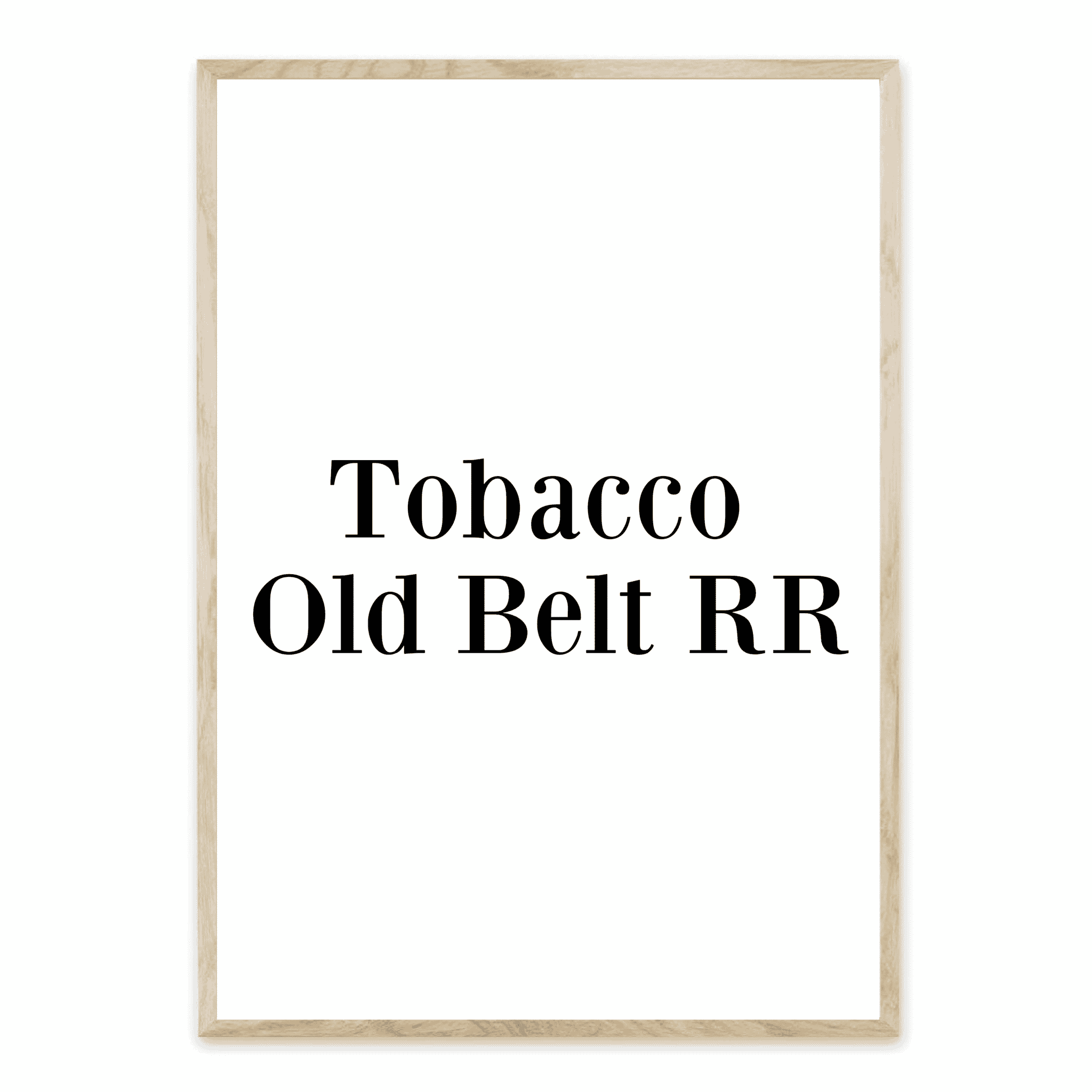 My Own Blend Tobacco Old Belt RR 100g - JWare