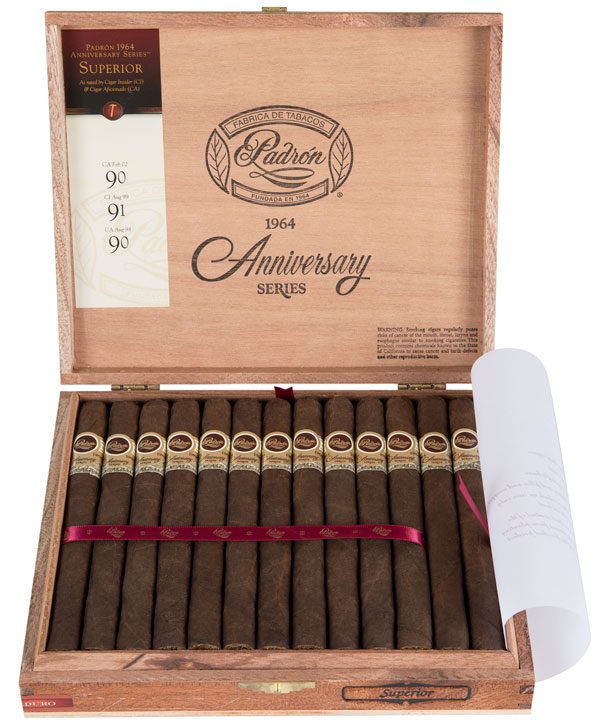 Padron 1964 Anniversary Series Superior Maduro Cigars