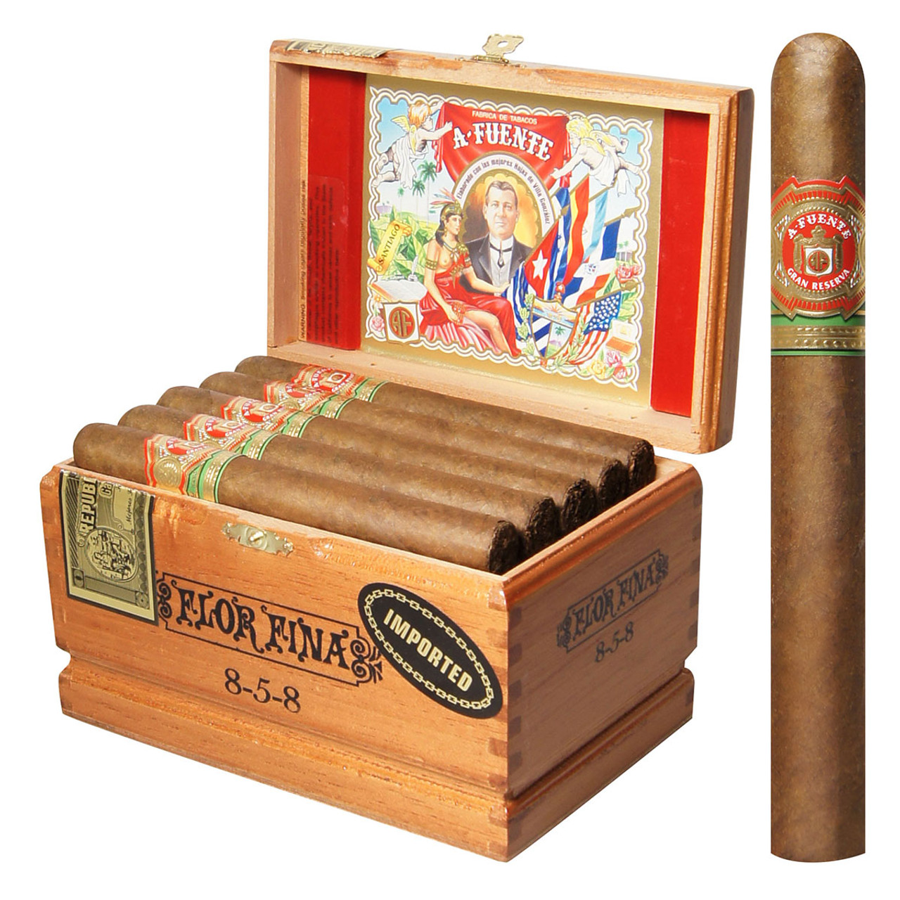 Arturo Fuente Gran Reserva Flor Fina 8-5-8 阿图罗富恩特特级窖藏精美花 858