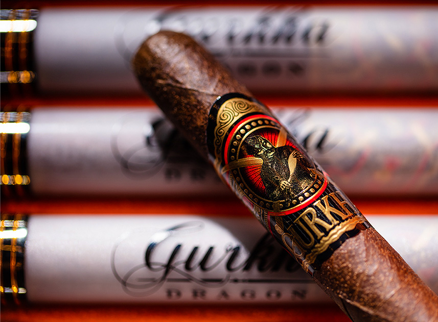 Black Dragon Tubos - Gurkha Cigars