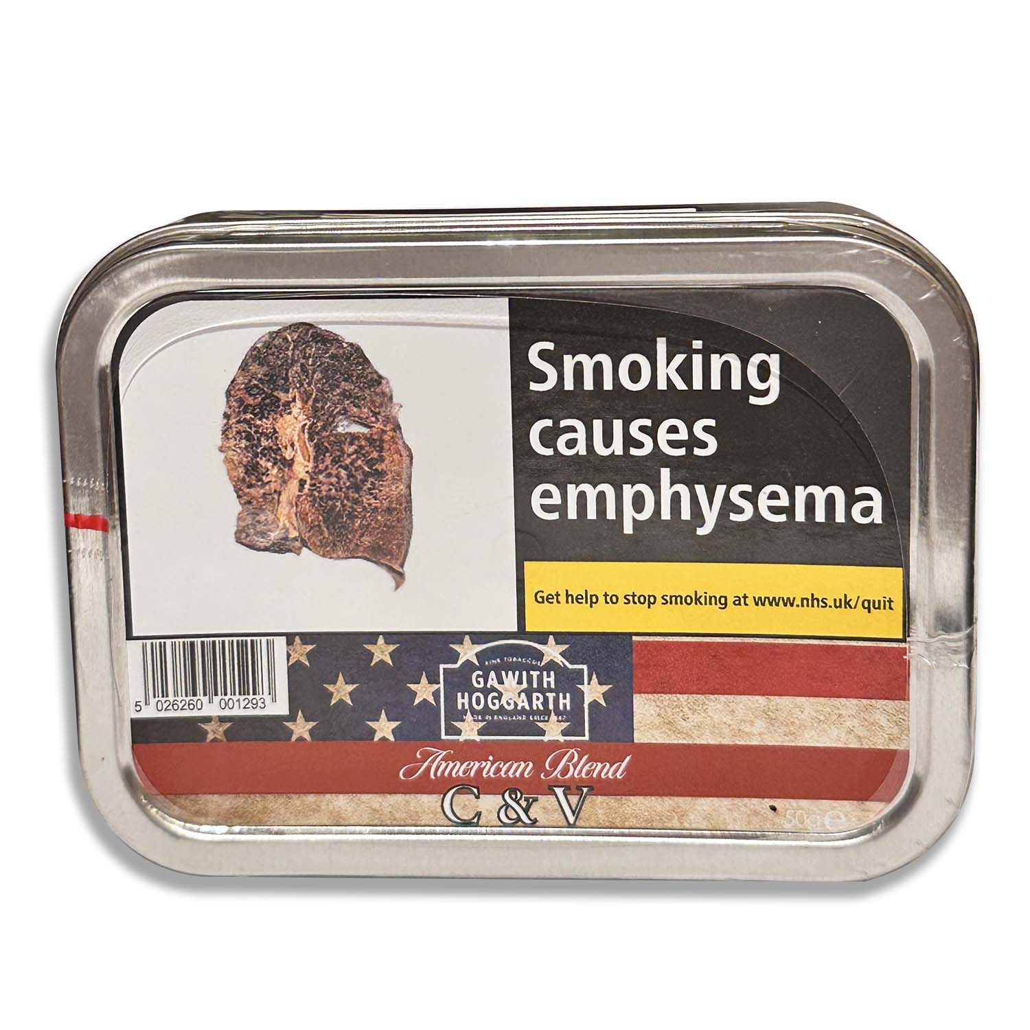 Gawith Hoggarth American Blend Cherry & Vanilla Pipe Tobacco Tin 50g ...