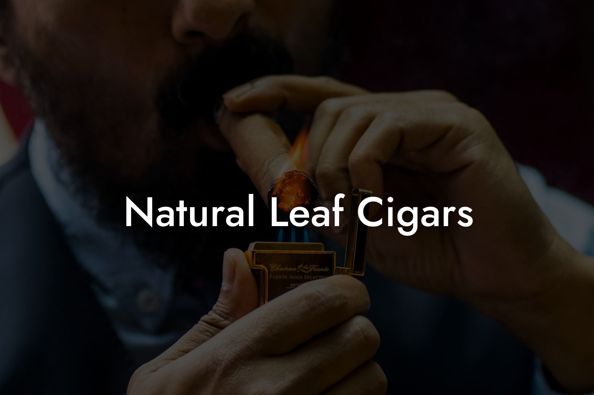 Natural Leaf 天然叶 创始人无添加雪茄庄园