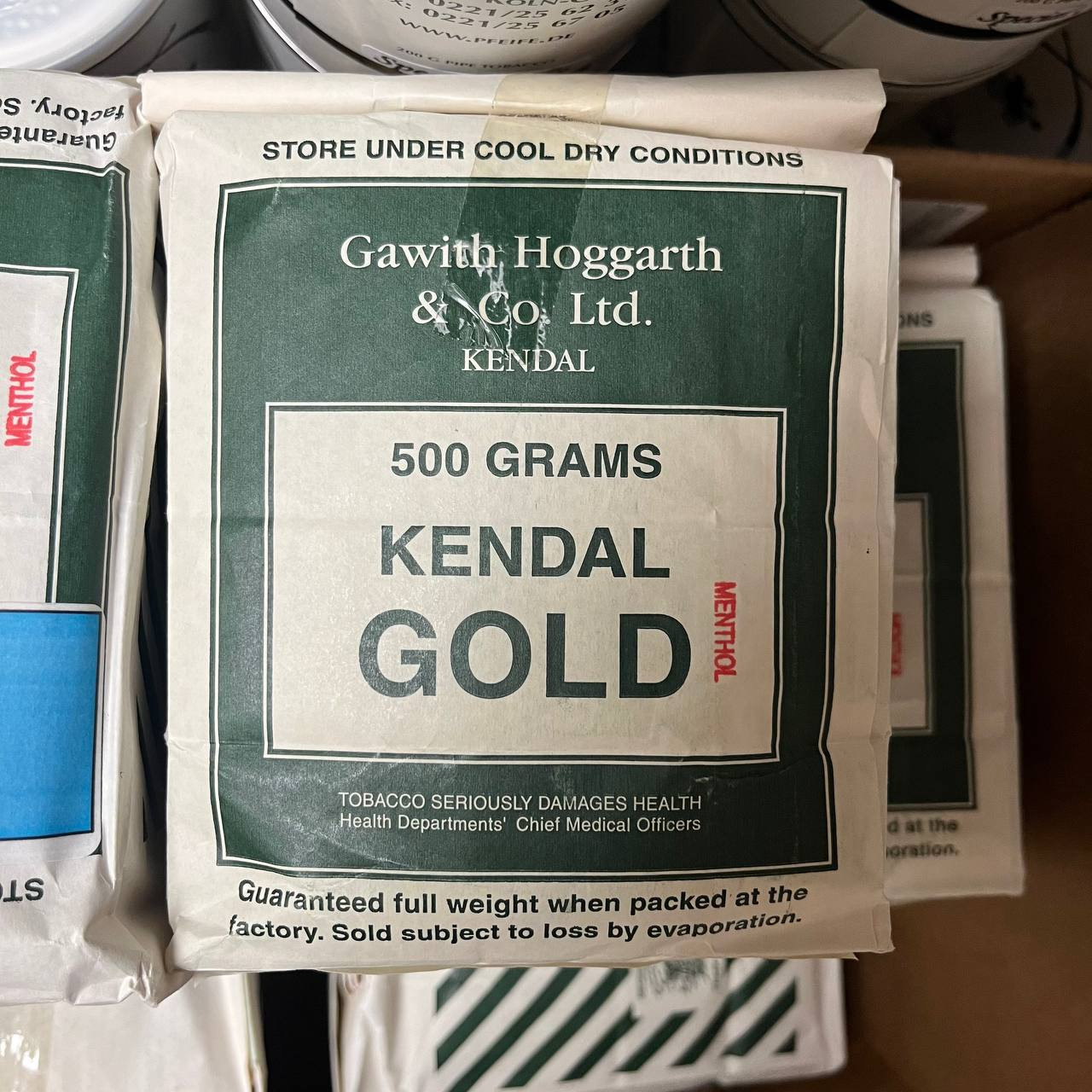 Gawith & Hoggarth Kendal Gold Menthol - CigarDock