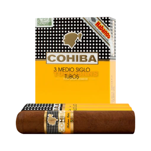 Cohiba Medio Siglo Tubos 3 Cigar - JWare