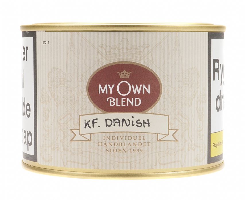 My Own Blend Kong Frederik Danish Mixture (Mellow) - The Danish Pipe Shop