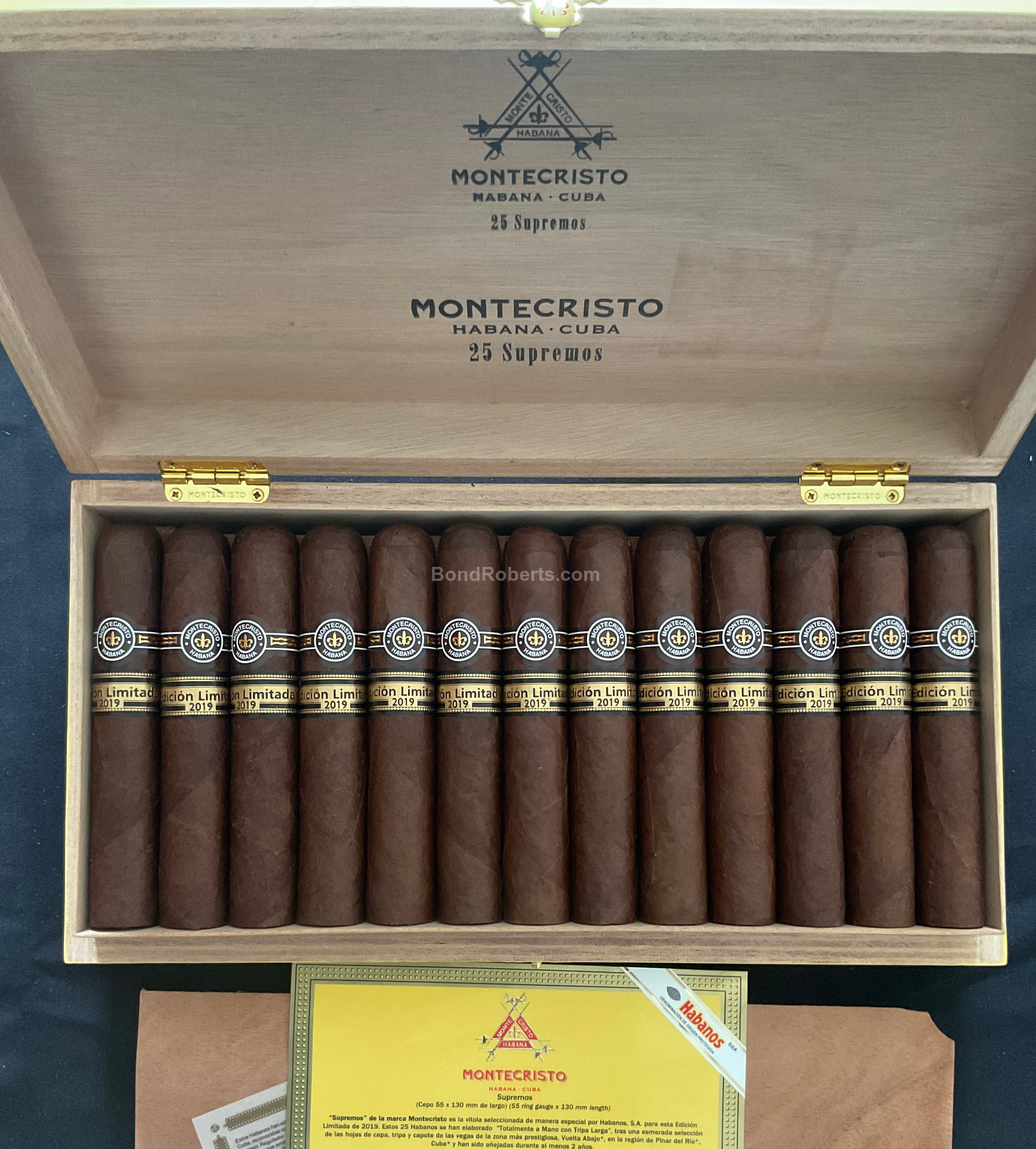 Montecristo Edición Limitada 2019 Supremos 蒙特克里斯托 2019 年度限量至尊