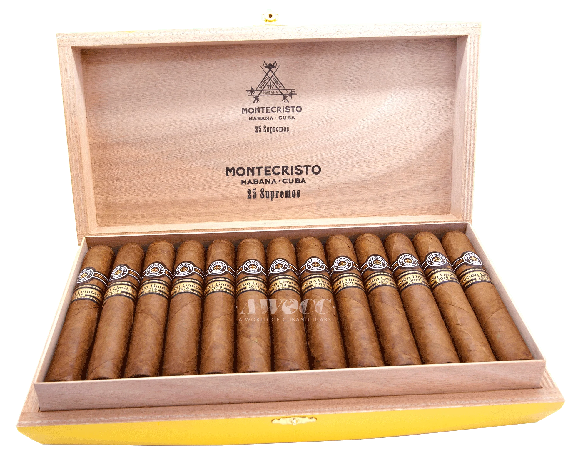 Montecristo 25 Supremos Edición Limitada 2019 - AWOCC