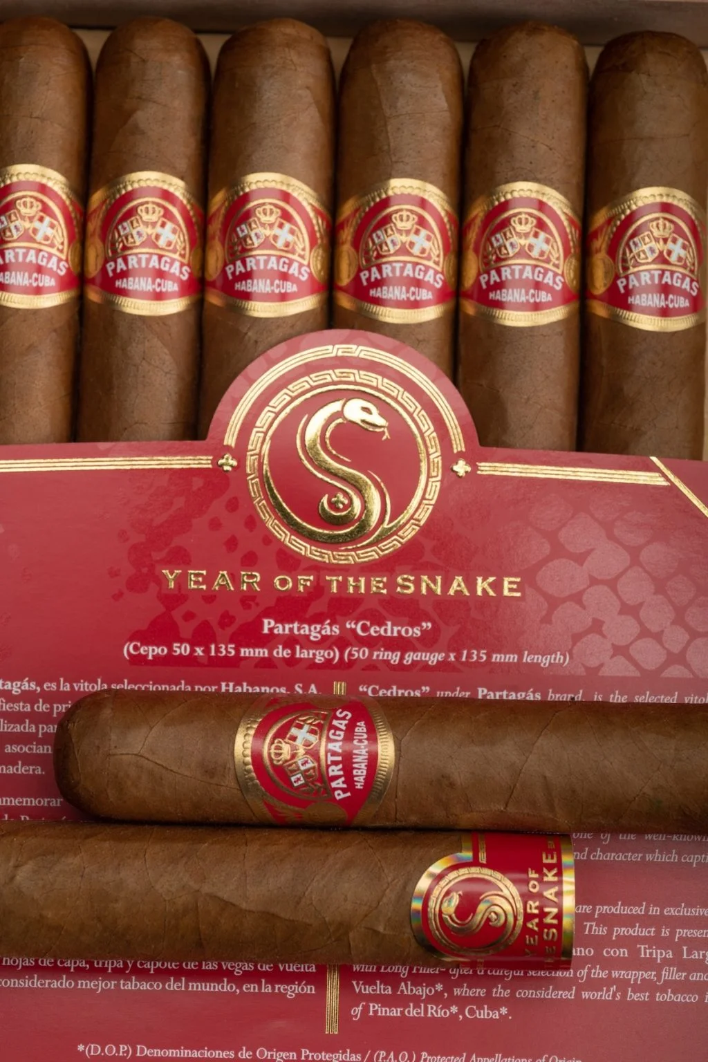 Partagás Cedros Cigar - Club For Man