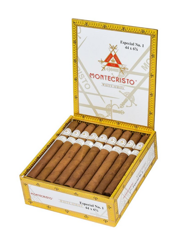 Montecristo White Series Especial No. 1 - Elegant Connecticut Lonsdale ...
