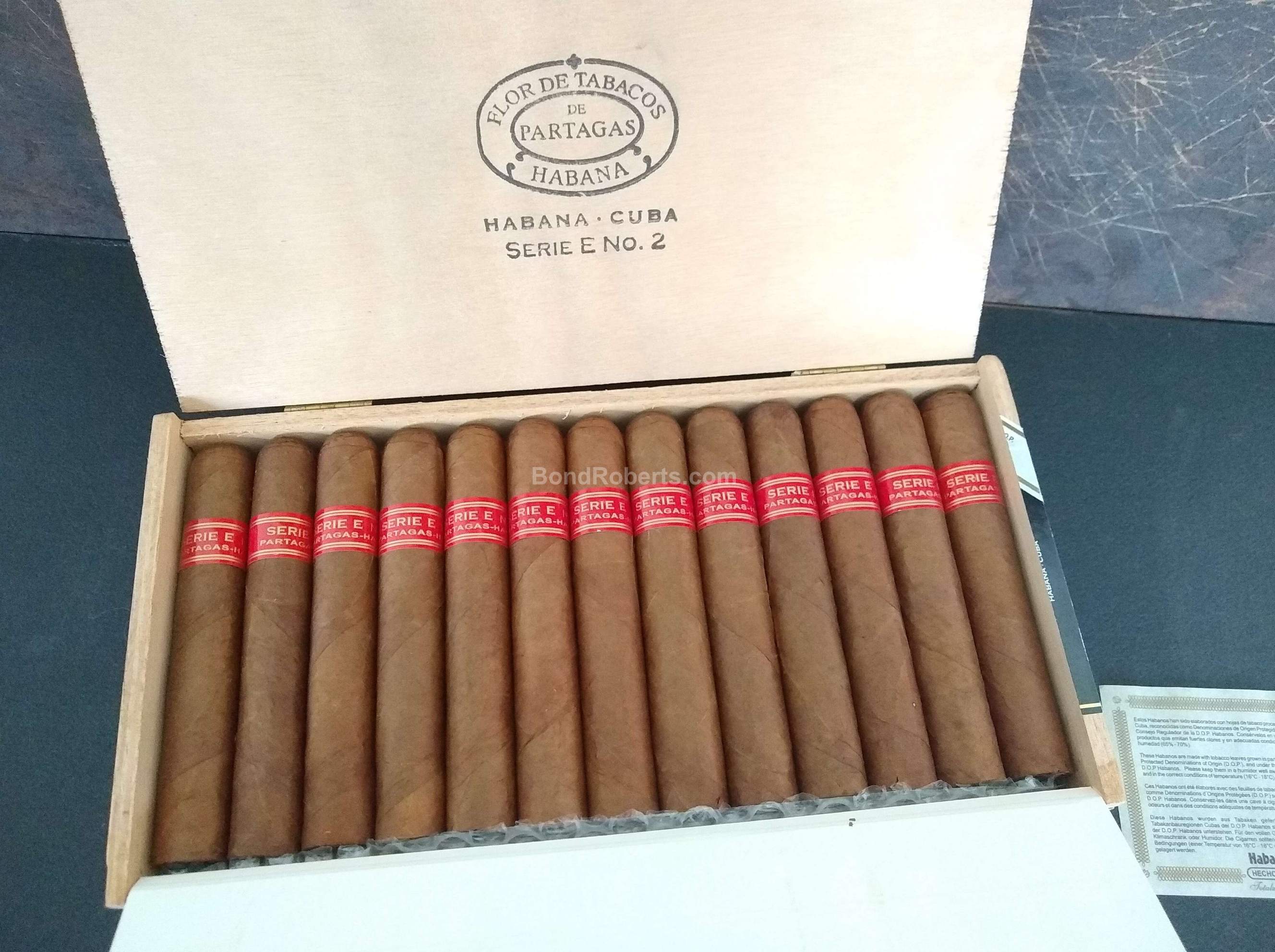 Partagás Serie E No.2 2017 Semi Boite Nature Box of 25 cigars 15203