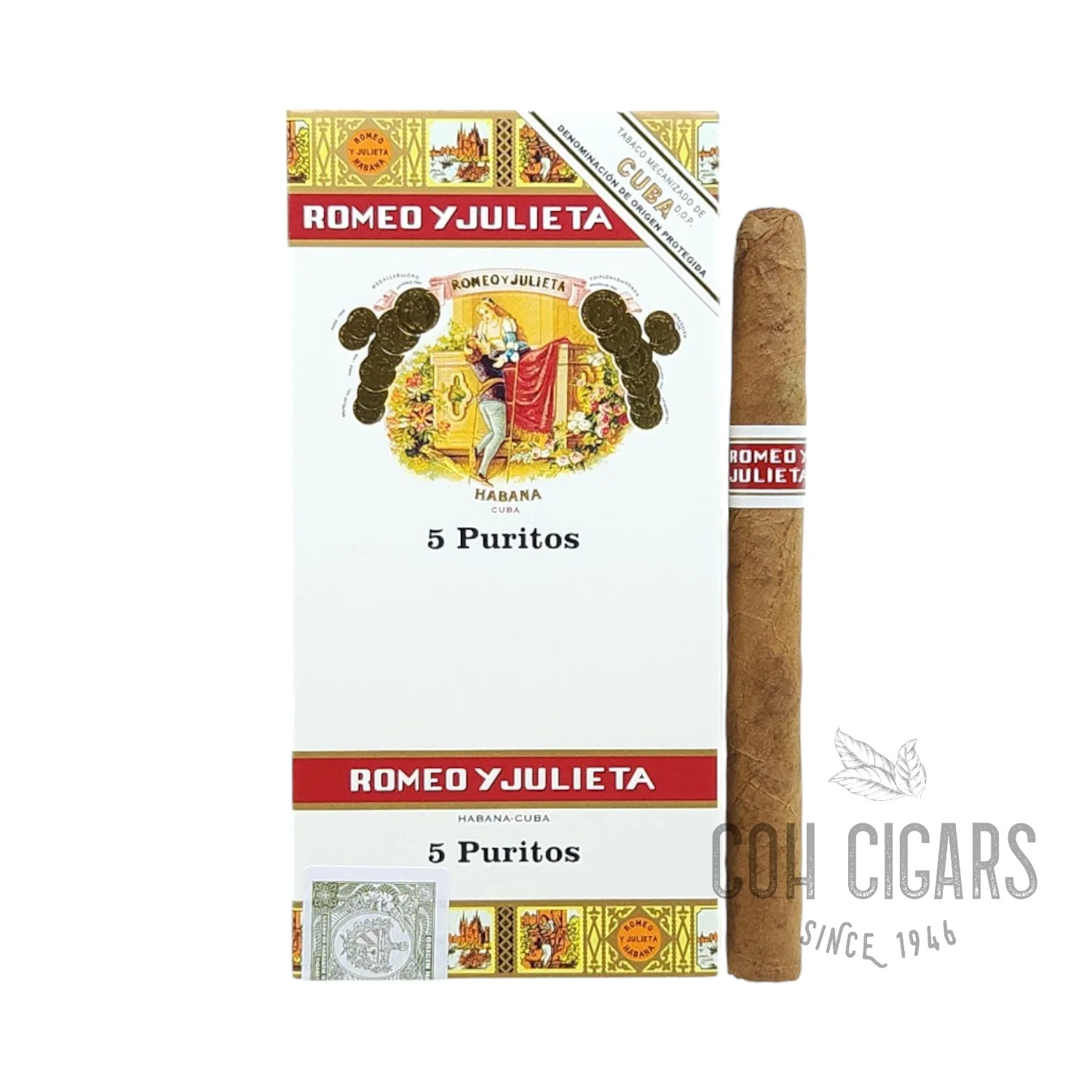 COH Cigars | Romeo Y Julieta Puritos Box 5 - HK CohCigars