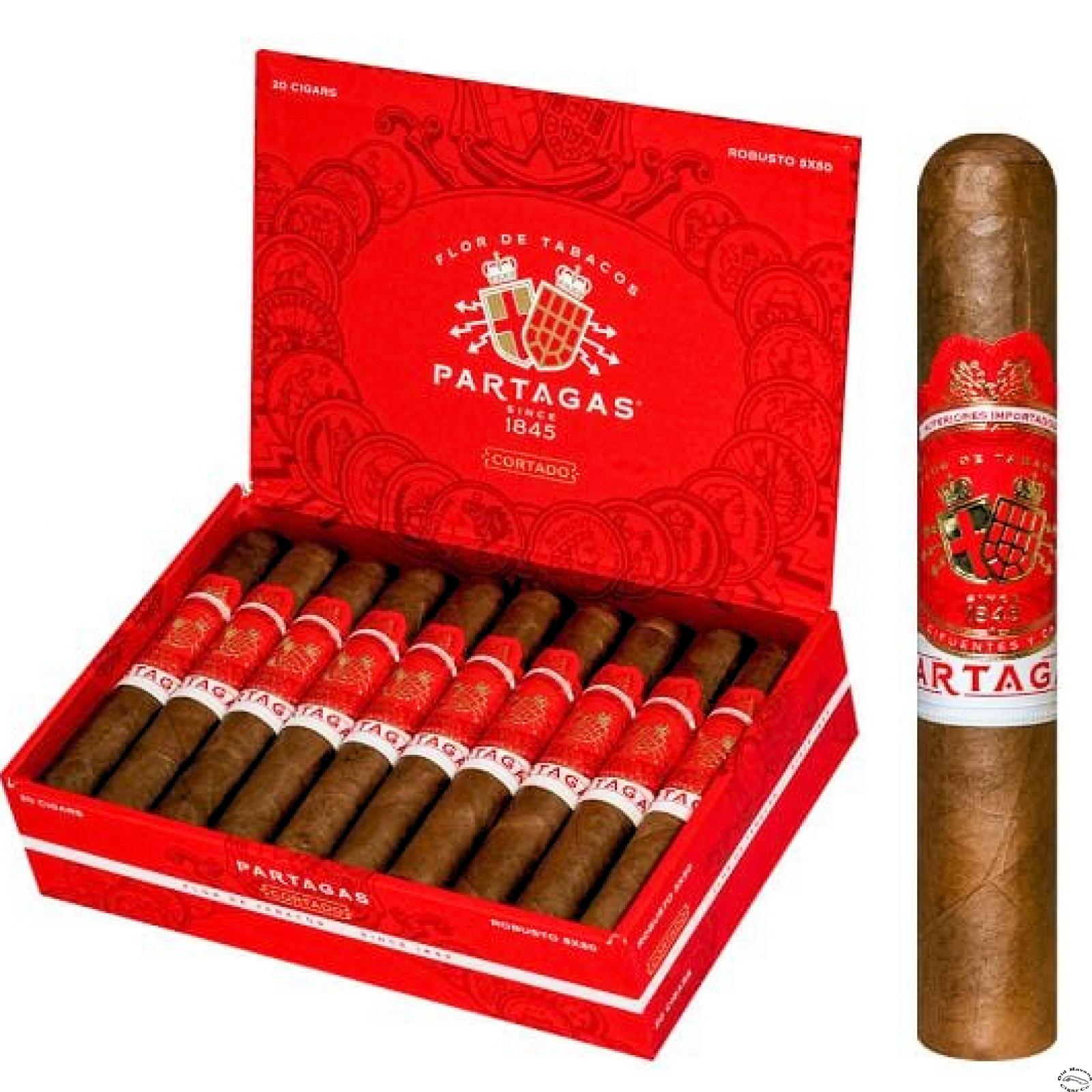 Partagas Cortado Robusto Cigars | Old Havana Cigar- Cigars Pipes and ...