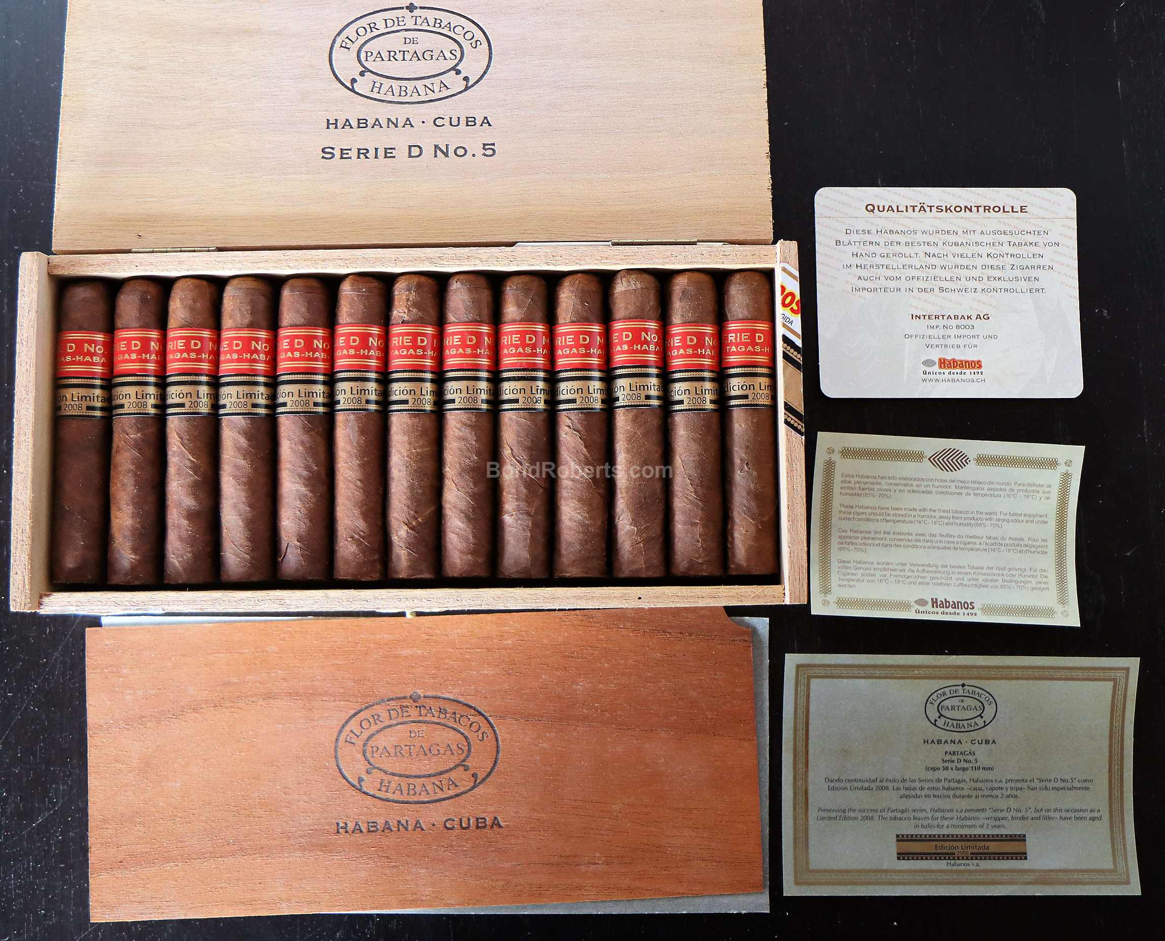 Partagás Serie D No.7 帕特加斯 D 系列 7 号