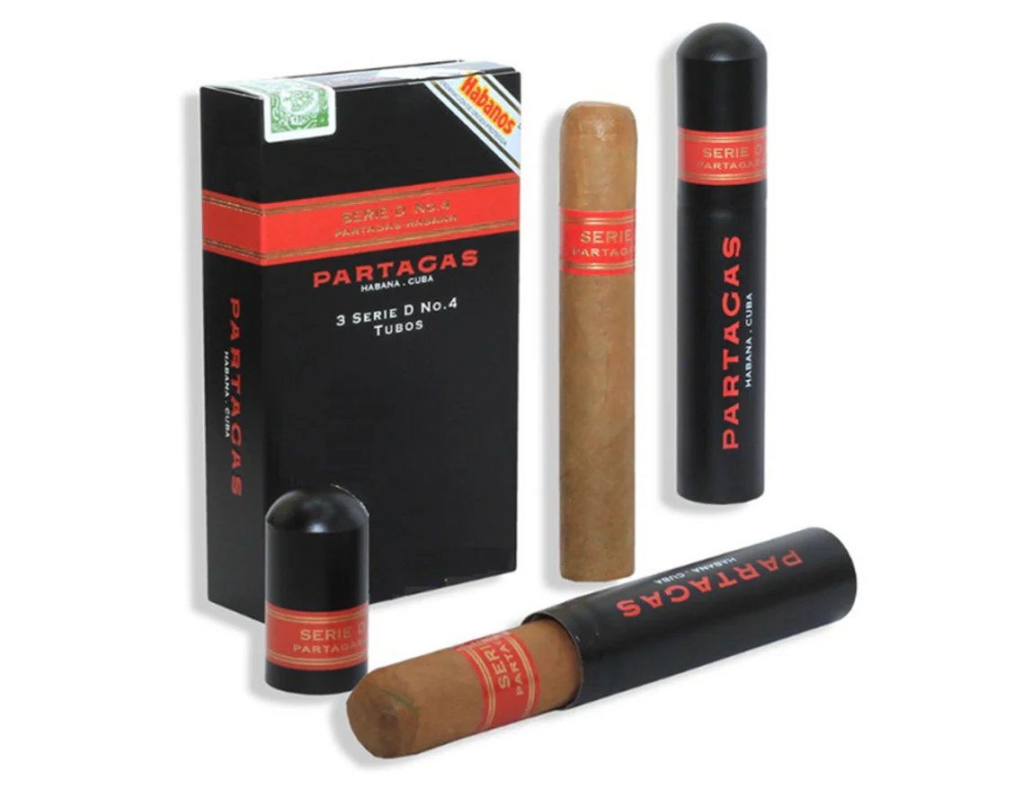 Partagas Serie D No. 4 Cigar - Cuban Cigars Prices Online - EGM Cigars