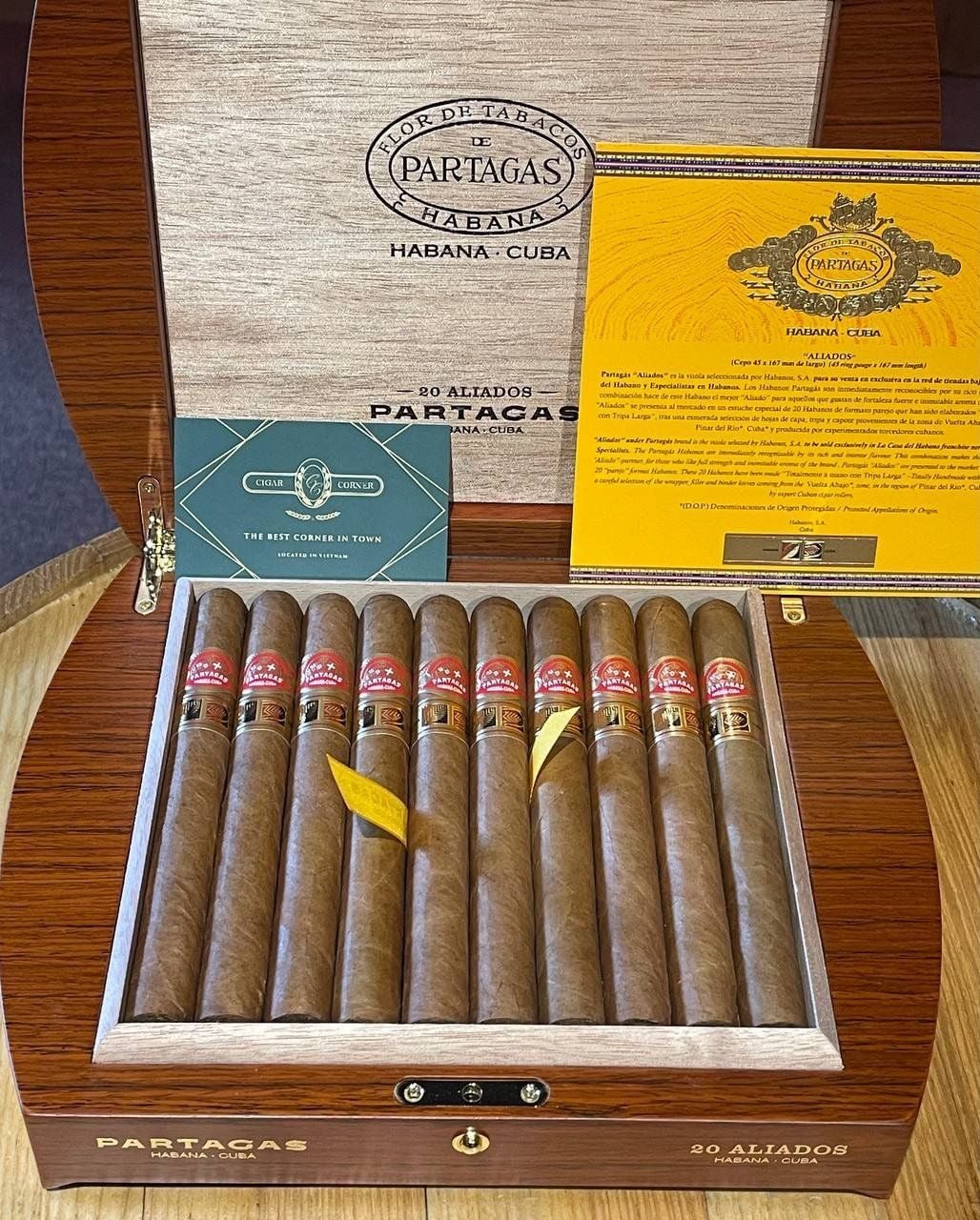 Partagas Aliados LCDH 20S (Giá: Liên hệ) - Cigar Corner