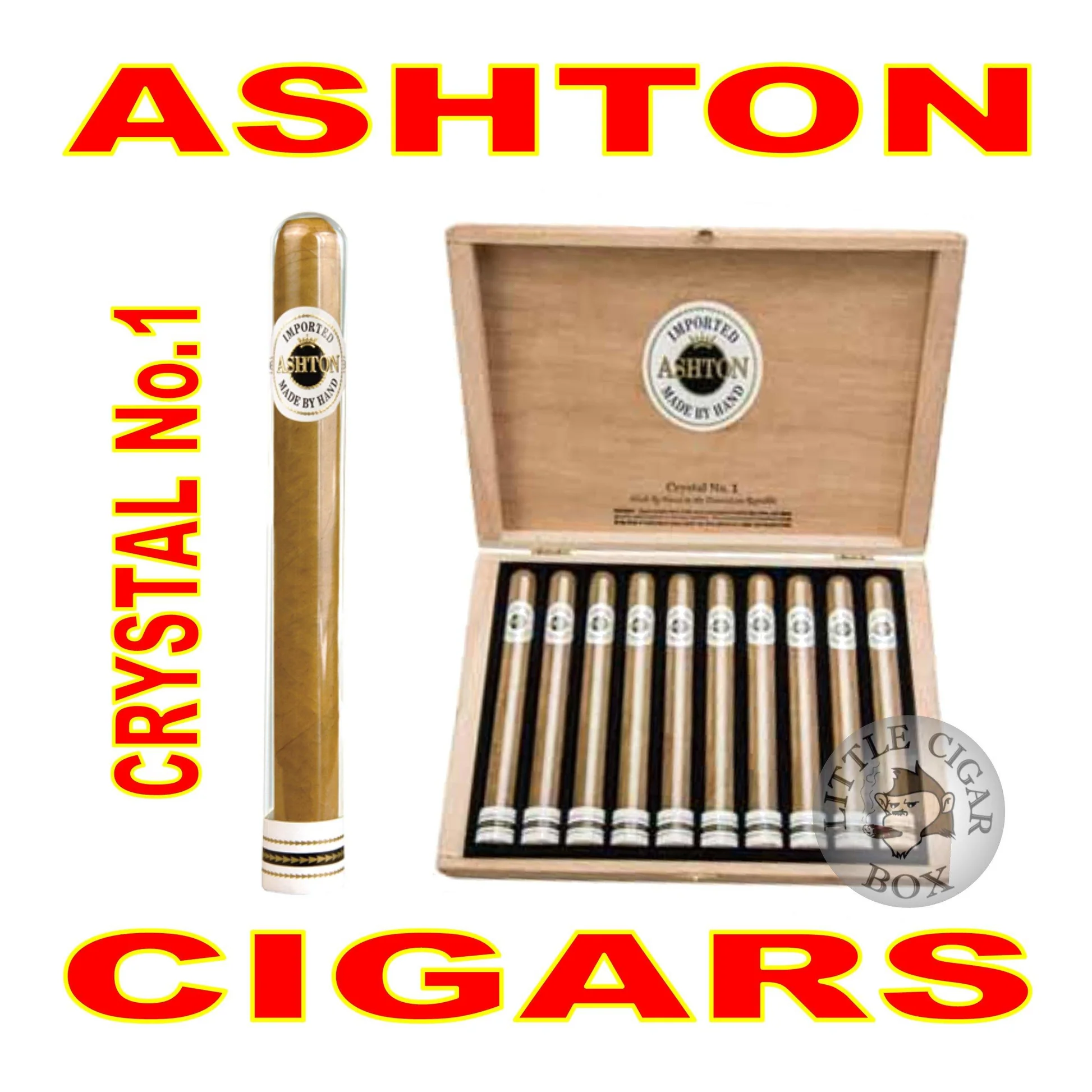 ASHTON CRYSTAL No.1 - www.LittleCigarBox.com
