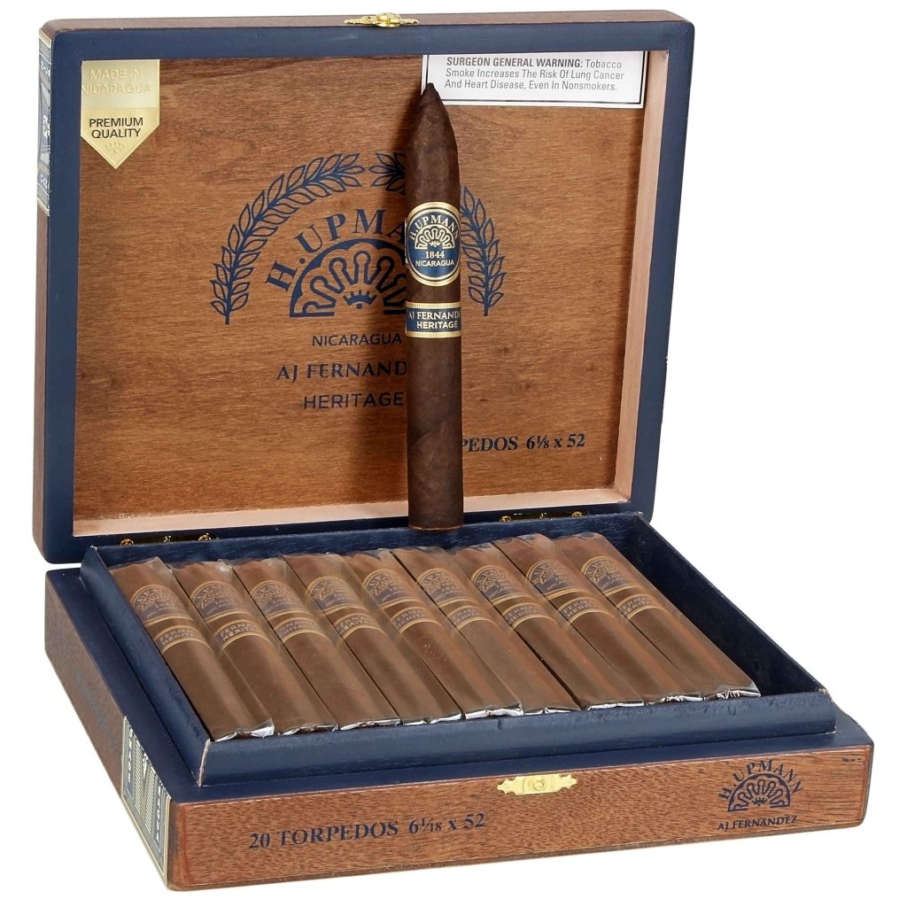 H. Upmann Nicaragua AJ Fernandez Heritage Torpedo Cigars