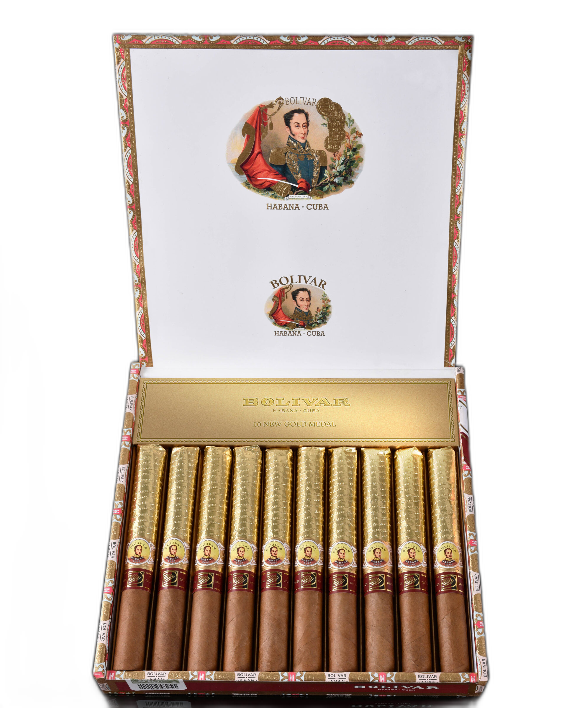 Bolívar New Gold Medal Cigar - Box of 10 - Bolivar Cigars