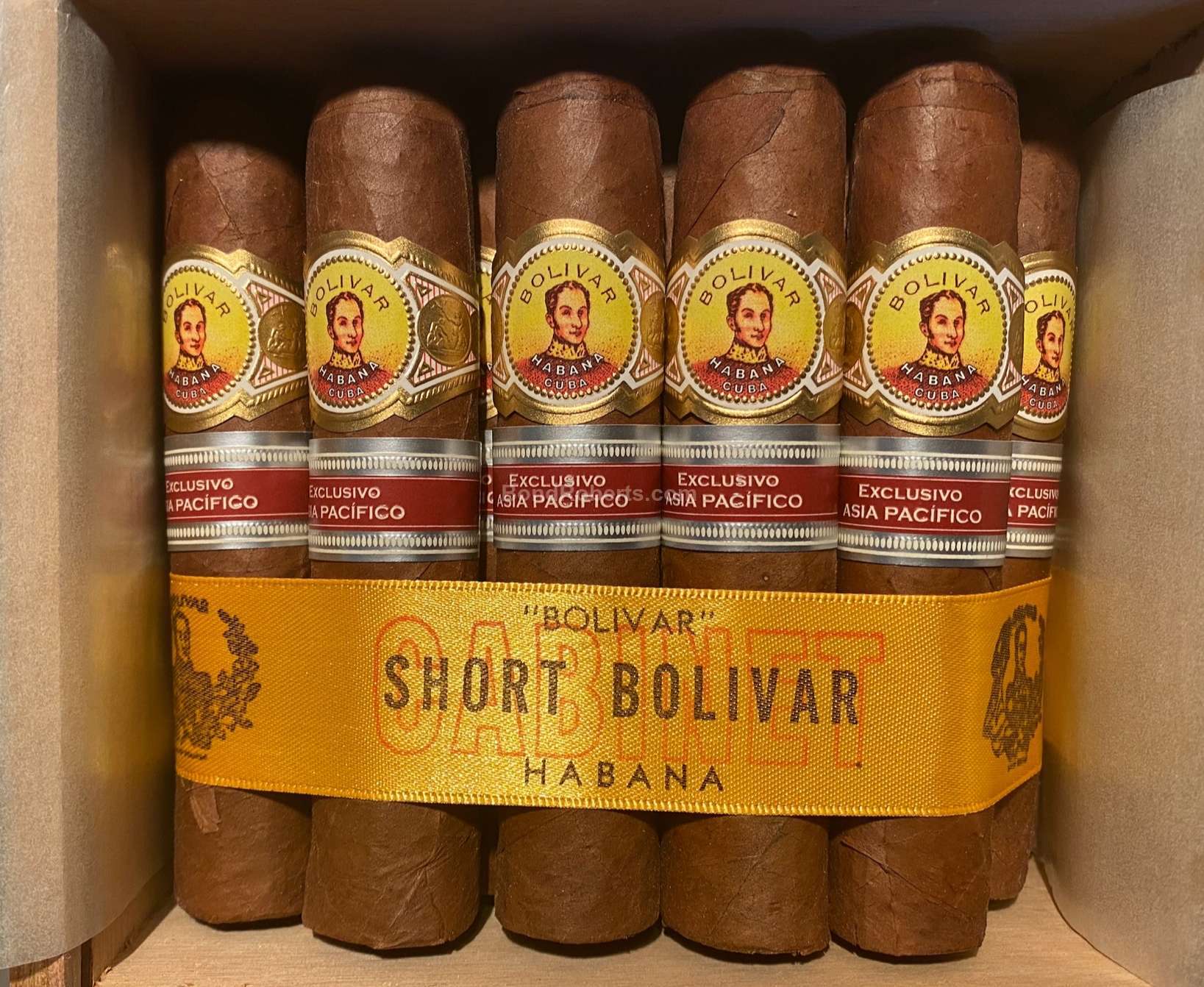 Bolívar Short Bolivar Edición Regional Asia Pacifico 2008 Slide Lid Box ...