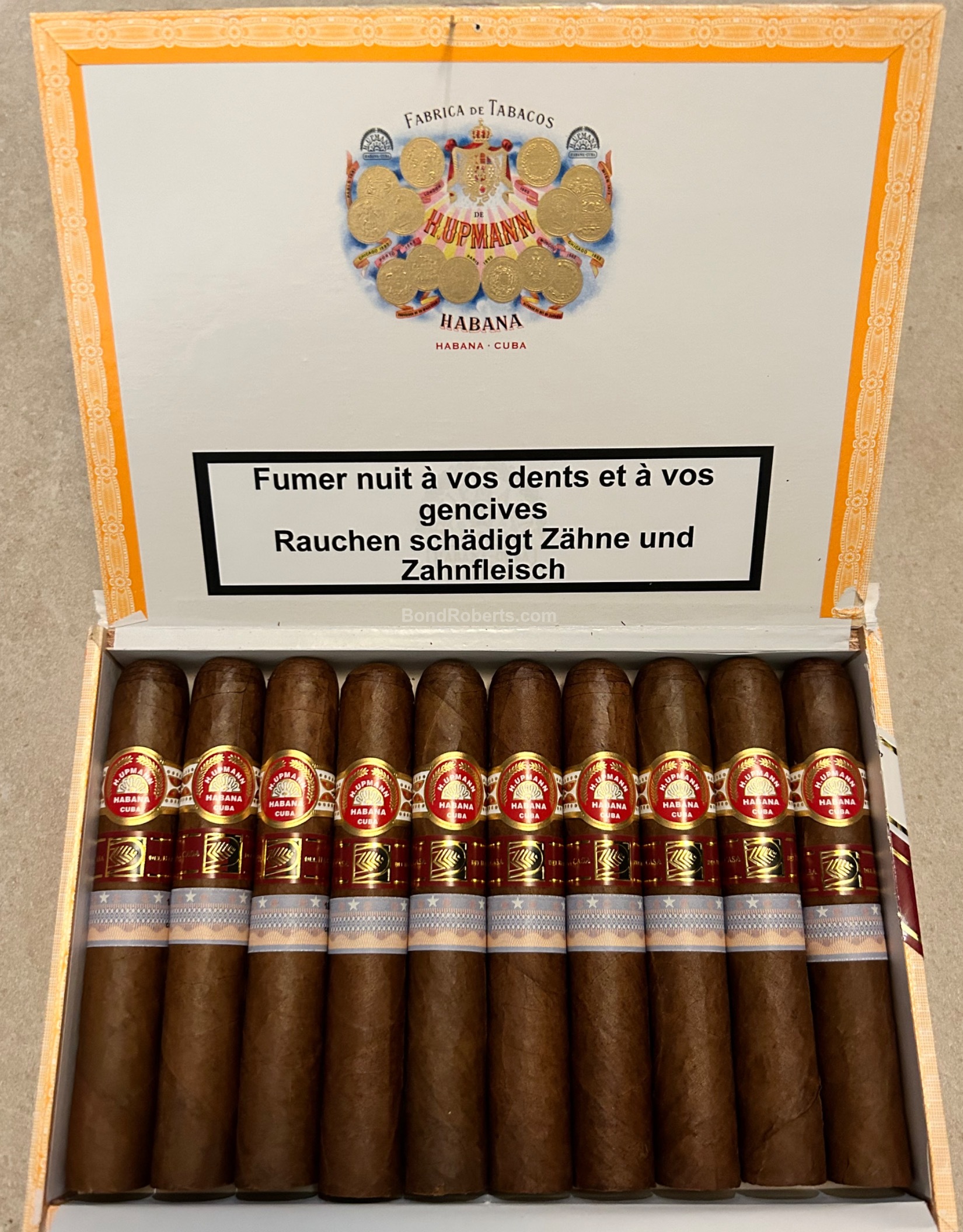 H. Upmann Royal Robusto LCDH Exclusivo 2023 Dress Box of 10 cigars 28999