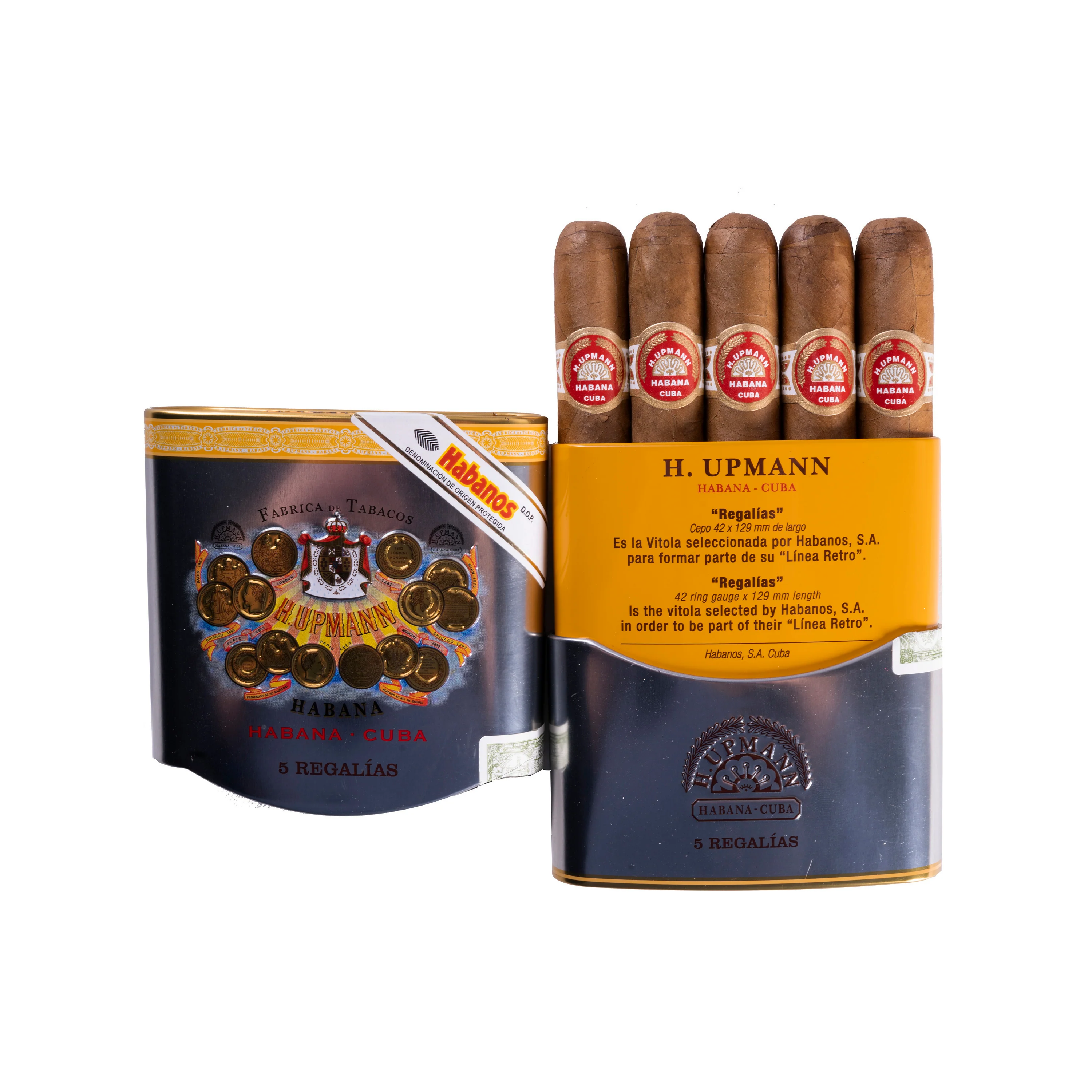 H. Upmann Regalias Cigar - Buy online - EGM Cigars