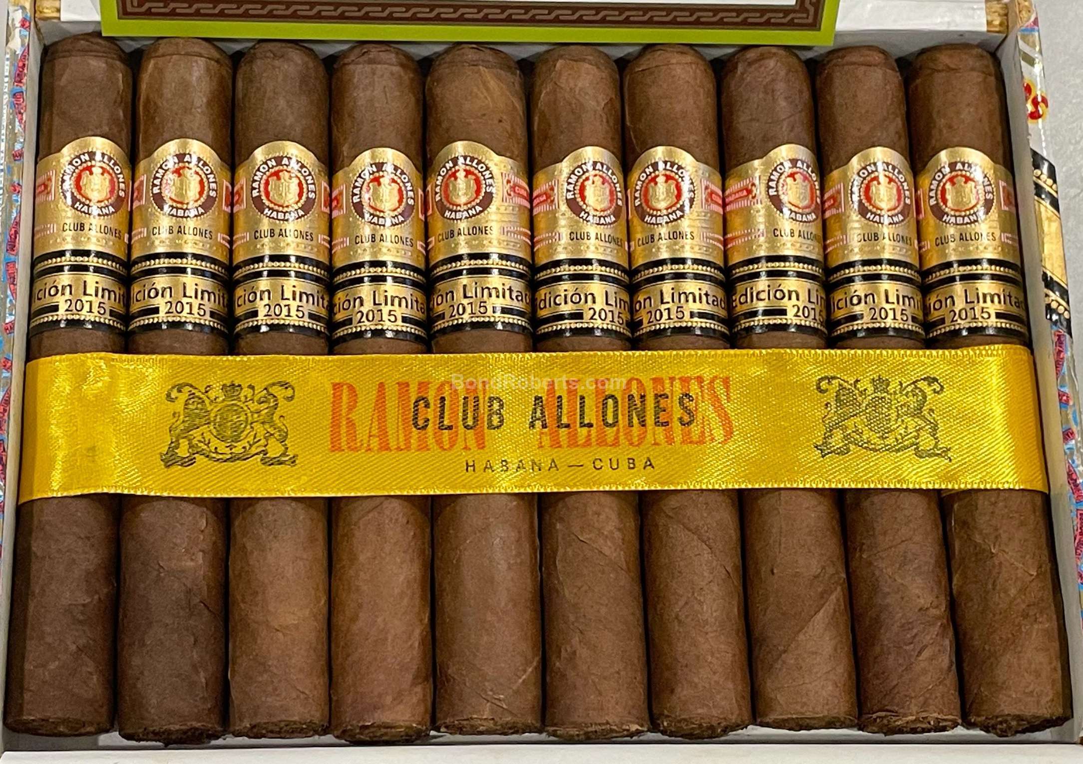Ramón Allones Club Allones Edición Limitada 2015 Dress Box of 10 cigars ...