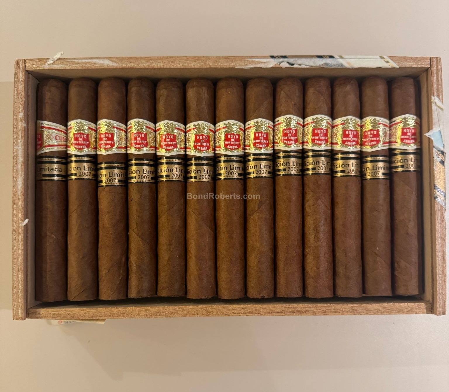 Hoyo de Monterrey Regalos Edición Limitada 2007 Slide Lid Box of 25 ...