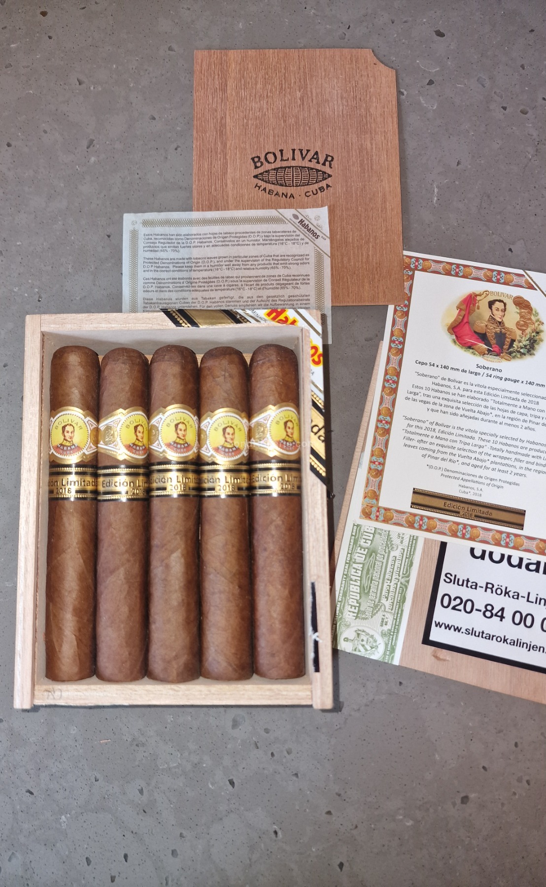 Bolívar Edición Limitada 2000 玻利瓦尔 2000 年度限量