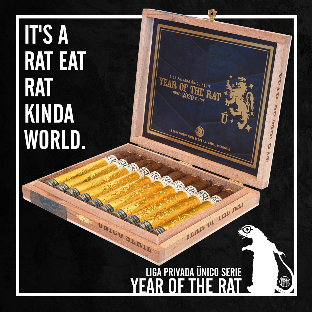 Drew Estate Launching Year of the Rat at TPE 2020 - Cigar Dojo