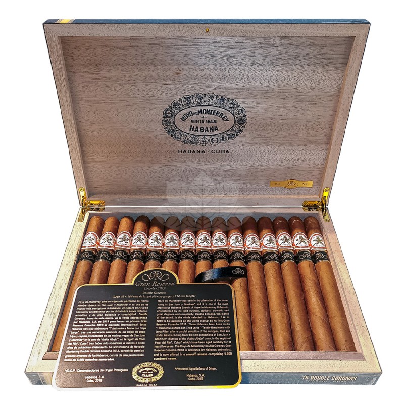 Hoyo de Monterrey Gran Reserva Double Coronas Cosecha 2013