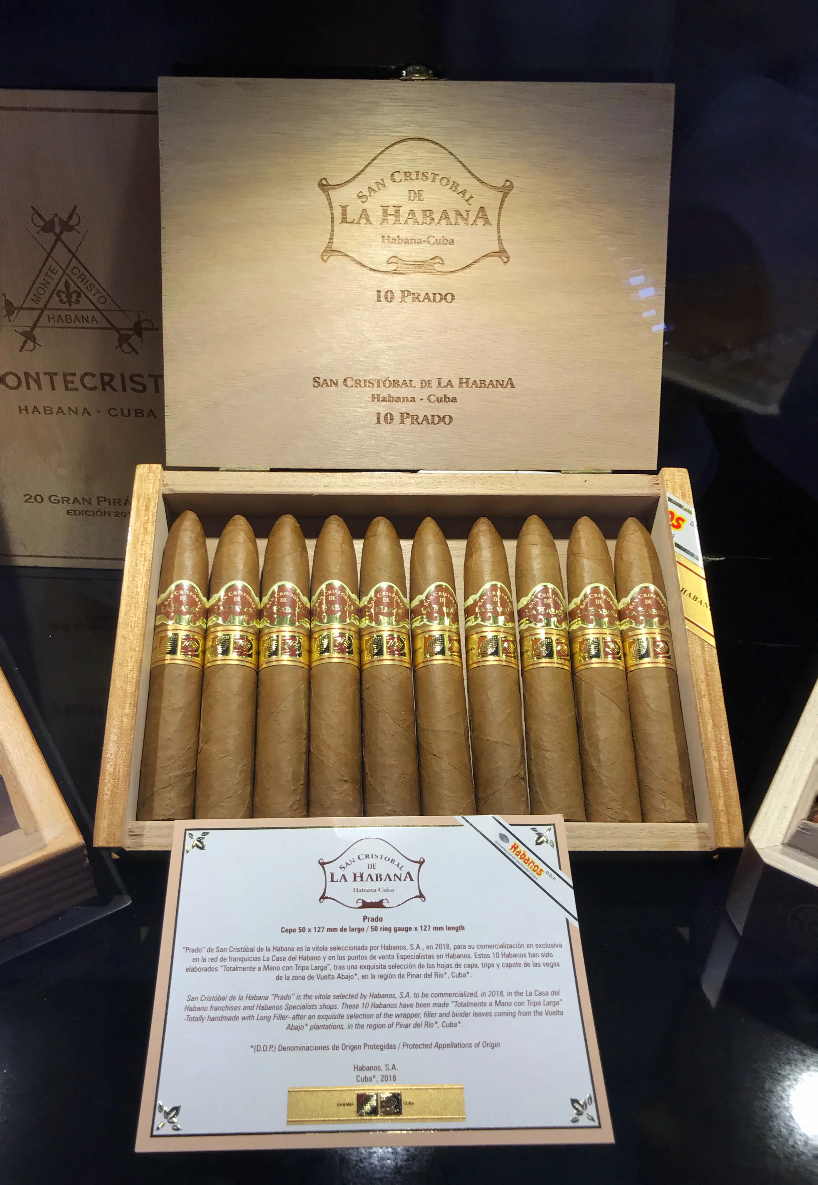 San Cristobal de La Habana Prado Cigar LCDH for sale online - EGM Cigars