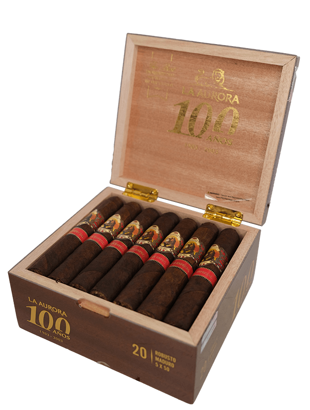Buy La Aurora 100 AÑOS Edicion Especial Robusto Maduro Online at Small ...